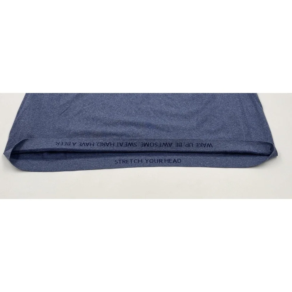 Lululemon‎ Men's XL Blue Short Sleeve Athletic Shirt - Picture 2 of 5